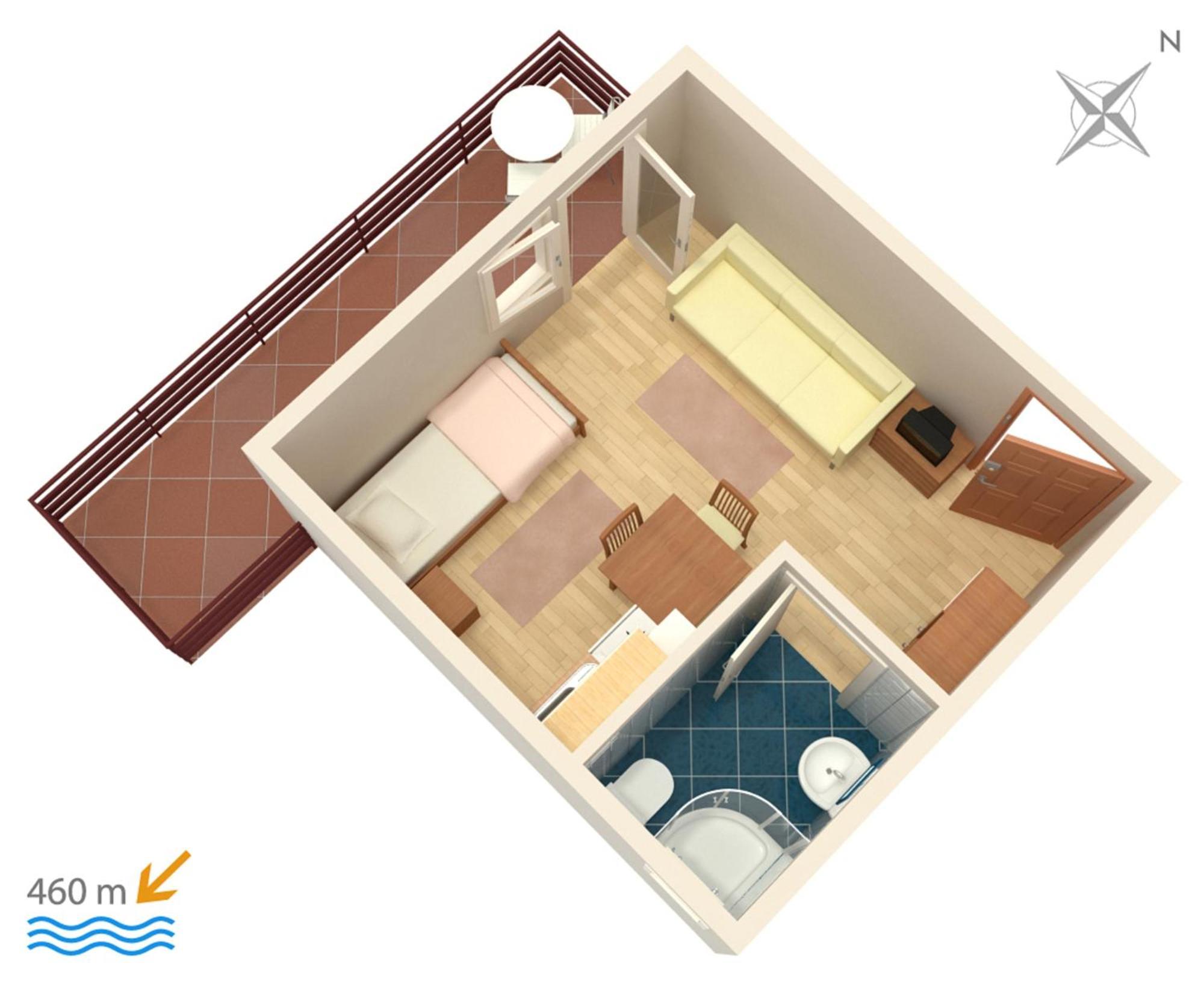 Apartments With A Parking Space Vodice - 4172 Экстерьер фото
